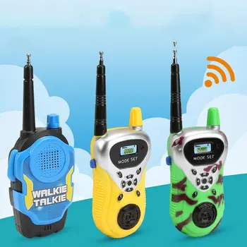 Copii Mini Walkie Talkie Jucărie Apel Wireless Walkie-Talkie Interacțiunea Părinte-Copil în Cameră Jucării în aer liber 2 buc