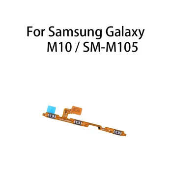 Puterea PE OFF Comutator Mut Cheie de Control Butonul de Volum Cablu Flex Pentru Samsung Galaxy M10 / SM-M105
