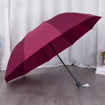 Mare Umbrelă de Familie în aer liber Parapluie 152CM Top-calitate Umbrela Bărbați Ploaie Femeie Vânt Mare Paraguas Femei Soare 3 Floding