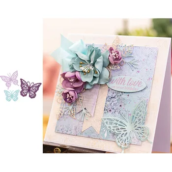 Fluture frumos Tăiere de Metal Moare pentru Scrapbooking și Luare de Card Ambarcațiuni de Hârtie 2019 Noi mor reduceri