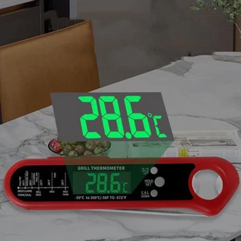 Termometru alimentar Bucătărie Termometru Digital Termometru de Carne de GRĂTAR Impermeabil Cu Detectoare de