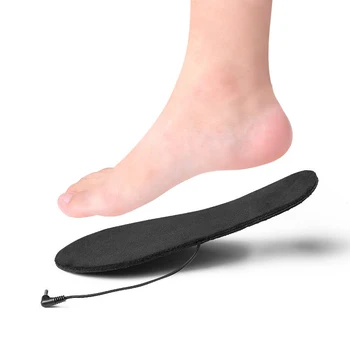 USB Încălzit Tălpi de Pantofi de Cald la Picioare Șosete Pad Mat Electric de Încălzire cu Branțuri Lavabile Cald Termică Tălpi Unisex