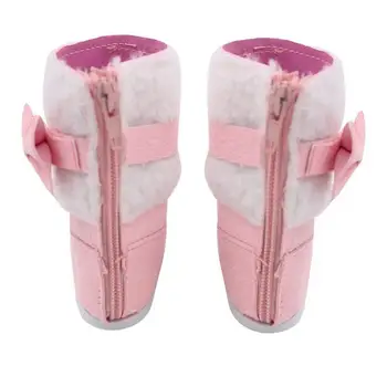 18 inch Papusa 7cm Pantofi Drăguț Pantofi de Cald pentru American Girl Doll Accesorii