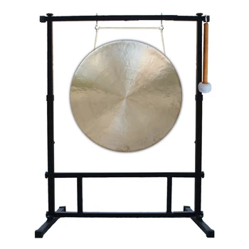 Aliaj de oțel Pătrat Gong Stand cu Roti pentru 30 de inci și 32 inch Gong