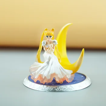 10CM Sailor Moon Anime Tsukino Usagi PVC Sailor Moon Zero Figura Model Personaj de Desene animate Toy Colectia de Cadouri Anime Jucarii