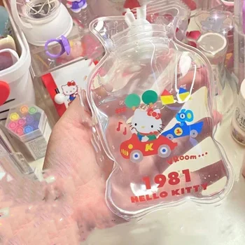 Drăguț Sanrio Mână mai Calde Hello Kittys Accesorii Anime Kawaii Transporta Pe Apă-a Umplut de Apă Caldă Sac Portabil Jucarii pentru Fete Cadou