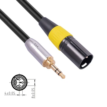 3.5 mm Stereo Plug de sex Masculin Cablu Conector Pentru Microfon XLR Audio 3Pin Pentru Microfon Mixer HDTV, DVD, MP3 Accesorii Instrument de