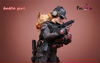 Feeltoys Ft007 1/6 Luptă Fata 1.0 Lupta De Sex Feminin Costum Soldat Figura Accesoriu P226 Pistol De Sticlă Soare Timp De 12