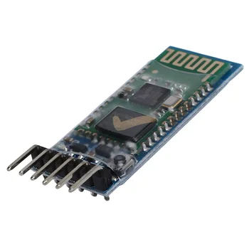 2 buc HC-05 6 Pin Wireless RF de Emisie-recepție Bluetooth Sclav Module RS232 / TTL pentru UART Converter și Adaptor pentru Arduino