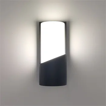 OULALA Perete LED Lumina de Creație Contemporană Impermeabil Sconces Lampa de Exterior Pentru Casa Coridor