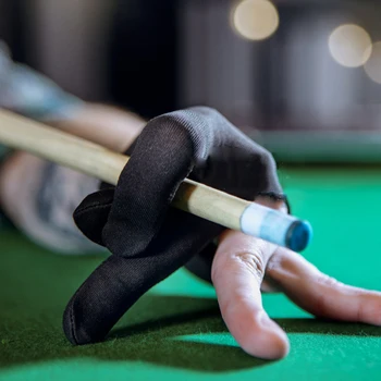 Snooker Biliard Mănușă Deschide Trei Degete Universal Tac de Biliard Manusi pentru Barbati Femei Unisex Fitness Accesorii Sport