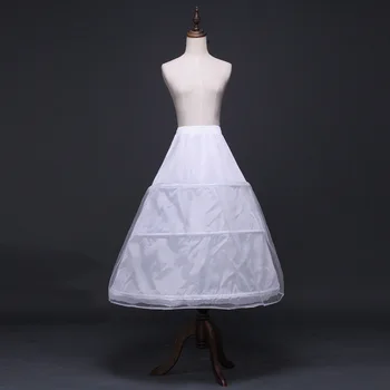 În Stoc 3 Cercuri Fustă pentru rochie de mireasa Accesorii de Nunta Transport Gratuit Crinolina Ieftine Jupon Pentru Rochie de Minge