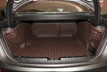 Mai buna calitate! Speciale portbagaj covorașe pentru Maserati Ghibli 2018-impermeabil de linie de mărfuri boot covoare pentru Ghibli,transport Gratuit
