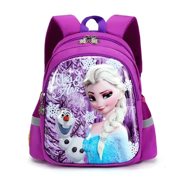 Disney grădiniță nouă sac de școală desene animate băieți și fete pentru copii s-rucsac drăguț elsa anna copil rucsac fete saci