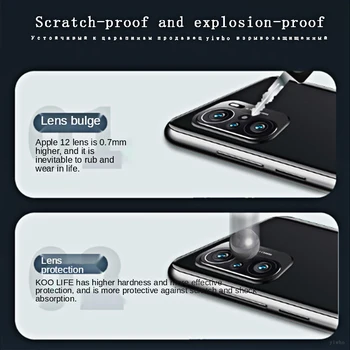 Pentru Samsung Galaxy A52 5G Camera Lentes Ecran de Protecție pentru Samsung A02 A12 A22 A32 A42 A72 de Protectie din Sticla Temperata Caz