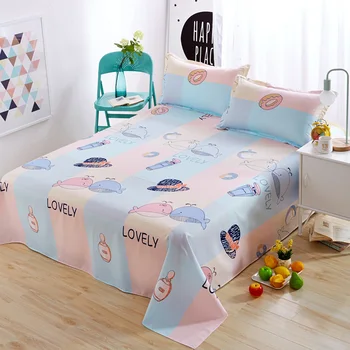 Cearsaf de pat-O Bucată de Elev Dormitor lenjerie de Pat anime lenjerie de pat montate foaie de pat queen foi