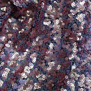 Culoare paiete plasă de broderie tesatura dantelă Rochie de Mireasa Tul Fusta stofa Material pentru mozaic kumas telas por metrourile