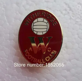 Personalizate de Fotbal FC Emblema WITHERIDGE CLUB de FOTBAL Pin Rever Insigna