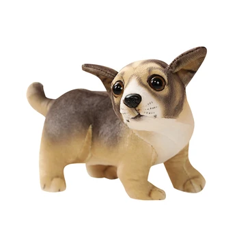 2022 Înaltă Calitate Simulare Câine Jucărie De Pluș Umplute Realiste Bulldog Beagle Chihuahua Catelus Păpuși Decor Acasă Cadouri