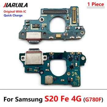 20buc/Lot, Încărcător de Bord PCB Flex Pentru Samsung Galaxy S20 Fe 4G G780 G780F Port USB Conector Dock de Încărcare Cablu Panglică