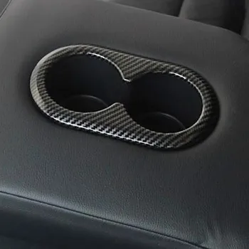 ABS Lemn de cereale de Carbon Decor Interior, Accesorii Auto Spate Cana de Apa Titularul Cadru Capac Ornamental Pentru Honda CRV CR-V 2023 2024