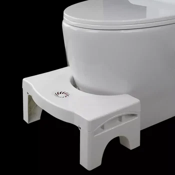 În Formă de U de Toaletă Ghemuit Scaun Non-Alunecare Pad Baie Helper Asistent Piciorul scaunului Amelioreaza Constipatia Piloți 40*250*170mm