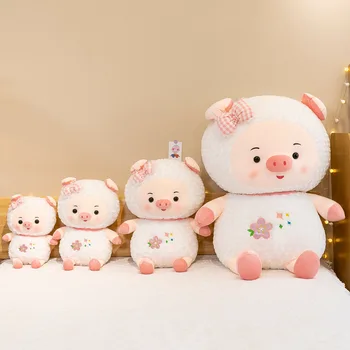 Purcel drăguț jucărie de pluș de porc frumusete papusa de carpa pentru fata ziua de nastere cadou net celebrity porc papusa cadouri pentru copii