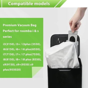 Inlocuire Saci De Vid Compatibil Cu Roomba I7 (7150) I7+ (7550) I & S Serie Dispoziție Saci De Vid