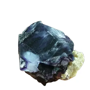57.9 gNatural violet închis interior fluorit specimene minerale, mobilier acasă