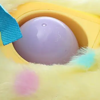 Copii Jucărie Electronică Electric Găină Creative Va Pune Ouă de Pui Simulare de Găină cu Condensator Copii Jucărie de Pluș Găină Ouătoare