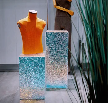 Grad înalt creative fereastra de afișare rack bijuterii fluxul platforma de magazin de îmbrăcăminte platforma de afișare acrilic transparent