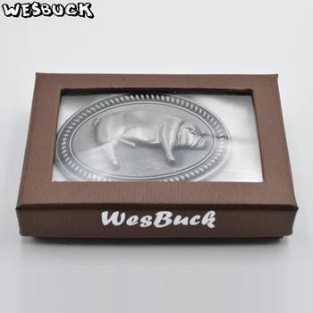 5 BUC MOQ WesBuck Brand Catarama Boar Model de Catarama Centurii Cu Metal Antic Pin Catarame de Moda Catarama