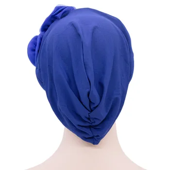2021 turbanul Musulman palarie doamnelor Stofa Elastica frunte trecut floare fabrică de pălării de moda en-gros Pierderea Parului articole pentru acoperirea capului Hijib Capac