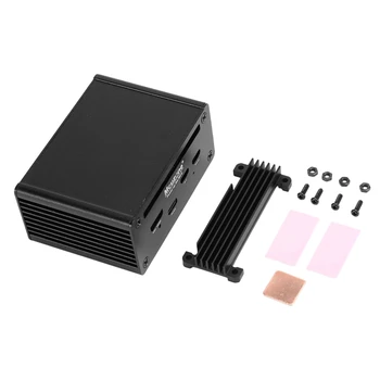 Pentru Raspberry Pi Zero 2 W Caz Radiator Kit, Raspberry Pi Zero 2W / Zero W Gigabit Ethernet placă de Expansiune 3-Port USB