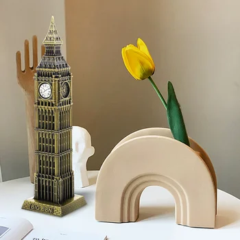 Big Ben Modelul De Construcție Decor Acasă Londra Figurina De Metal Aliaj De Arhitectura Sculptura Meserii Recuzită Marea Britanie Statui Ornament