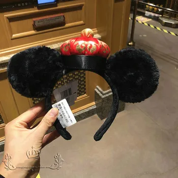 Original Disney Mickey Desene Animate Drăguț De Pluș Păr Banda De Păr Accesorii De Înaltă Calitate De Cadouri De Craciun Pentru Copii