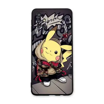 Jucării de Desene animate de animale de Companie pentru Copii Pokemon Pikachu Gengar Caz de Telefon Pentru Samsung Galaxy A73 A52 A53 A72 A81 A30 A32 A50 A80 A71 A51 A31 5G