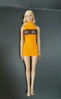 1:6 Figura Accesoriu Galben Despicare rochie Modelul De 12